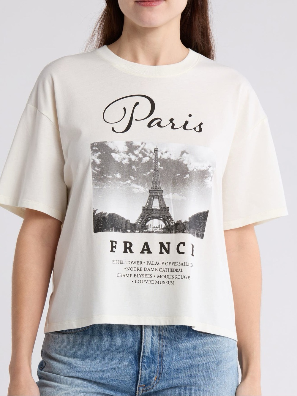 Cream Paris Graphic Short Sleeve Tee by